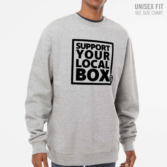 Domain Crossfit Support Local Unisex Crewneck Sweatshirt (DCT006-SS3000)