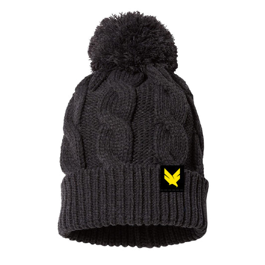 Domain Crossfit icon Tagged Chunky Pom Pom Toque (DCP001-141R)