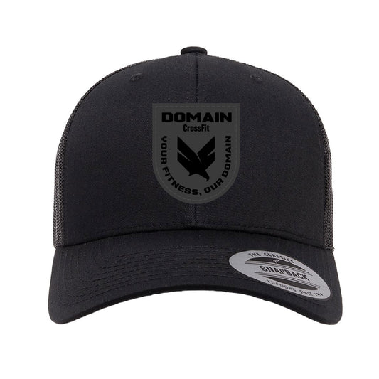 Domain Crossfit Badge Patched Trucker Hat (DCP002-6606)