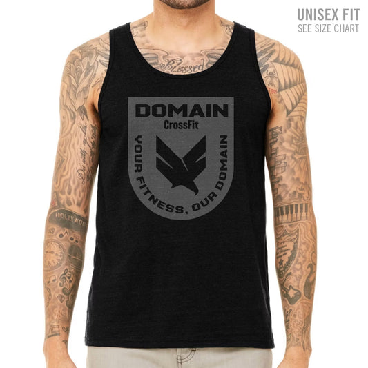 Domain Crossfit Badge Unisex Tank (DCS001-3480)