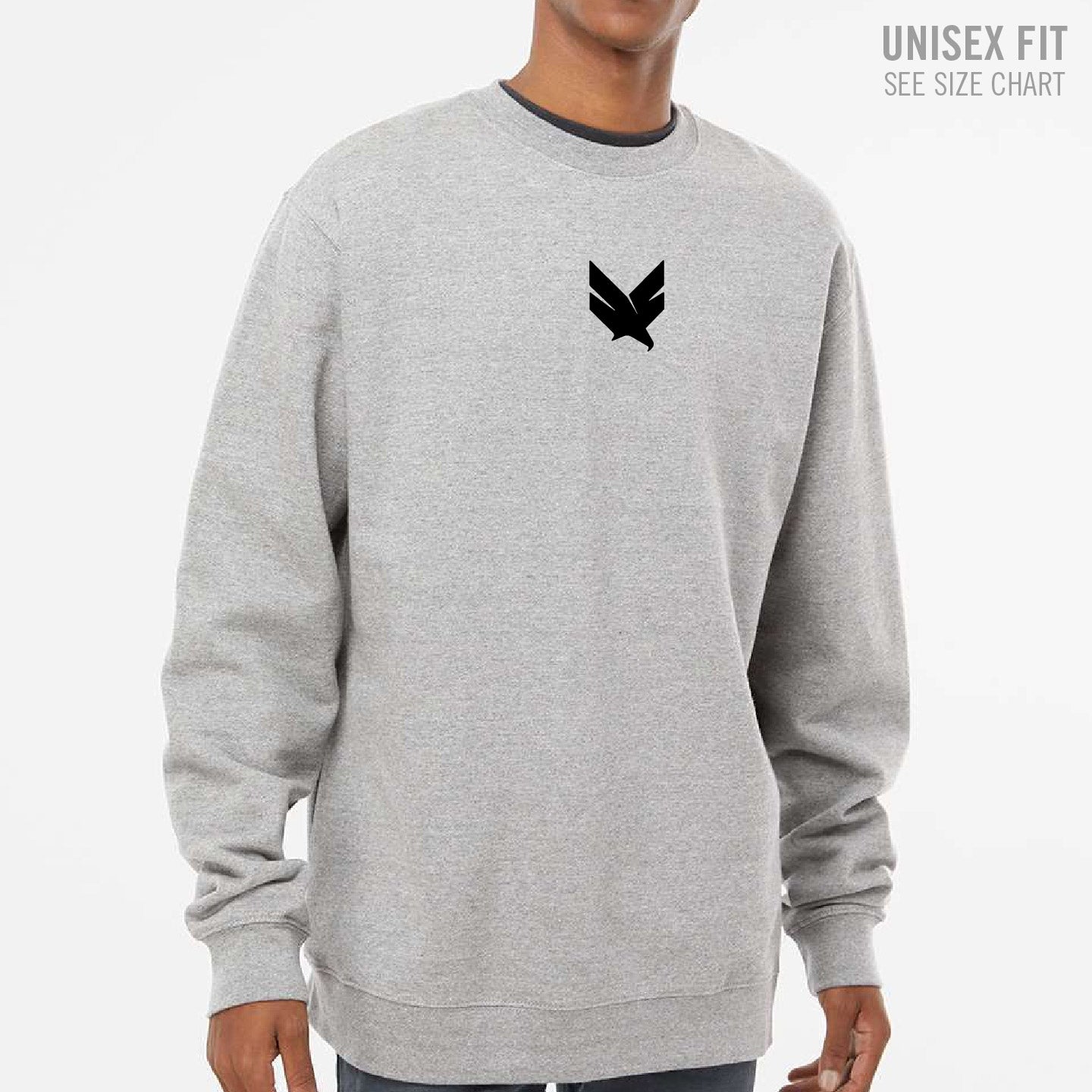 Domain Crossfit Icon Unisex Crewneck Sweatshirt (DCT002-SS3000)