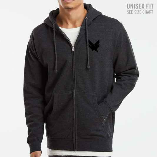 Domain Crossfit Unisex Heavyweight Zip Hoodie (DCT002-IND4000Z)