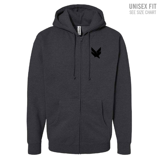 Domain Crossfit Unisex Heavyweight Zip Hoodie (DCT002-IND4000Z)