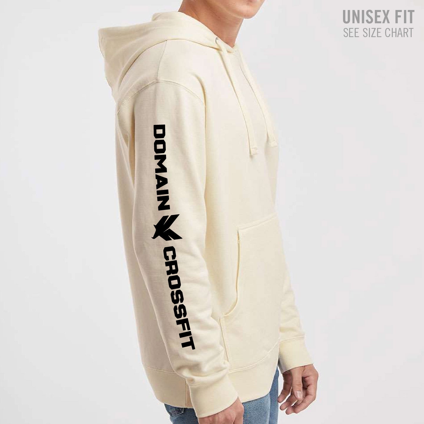 Domain Crossfit Small Badge Heavyweight Hoodie (DCT003/005-IND4000)