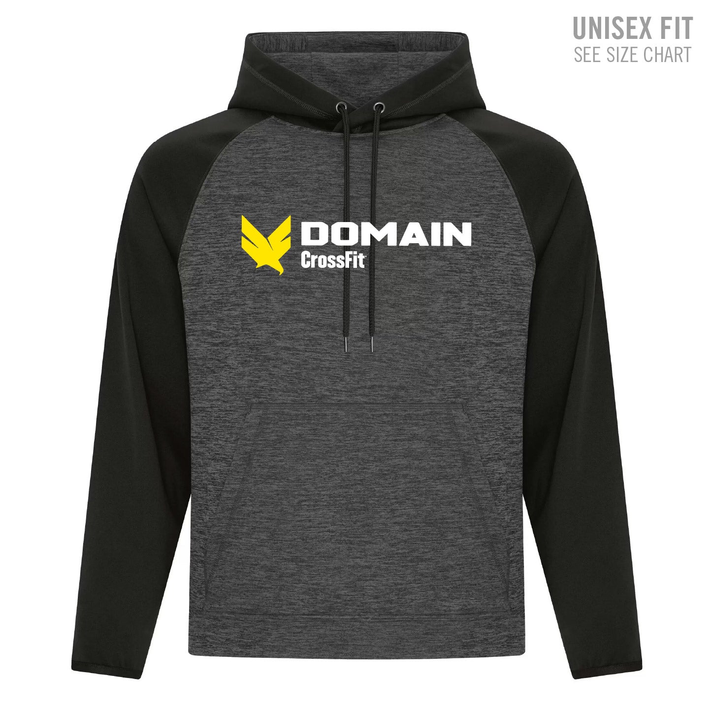 Domain Crossfit Logo Unisex Performance Hoodie (DCT001-F2047)