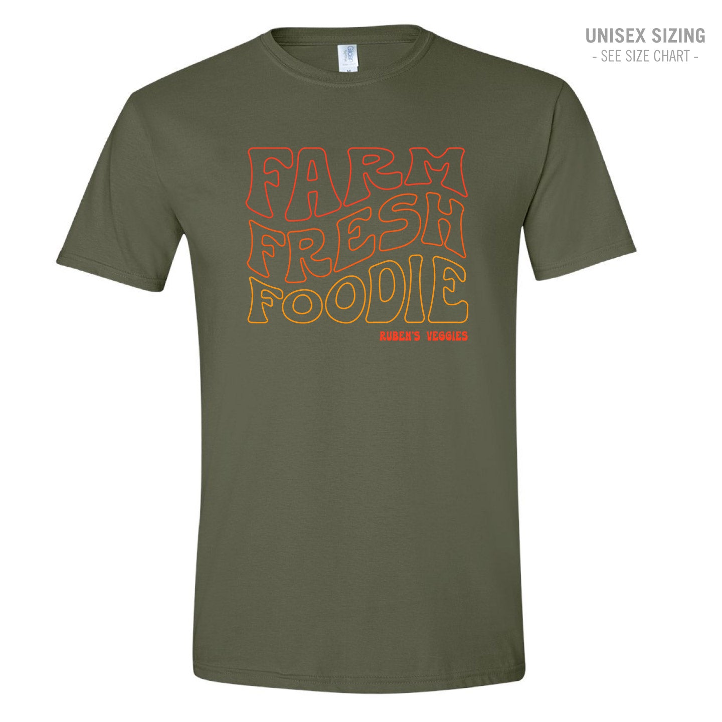 Ruben's Veggies FFF Unisex T-Shirt (RVT012-64000)