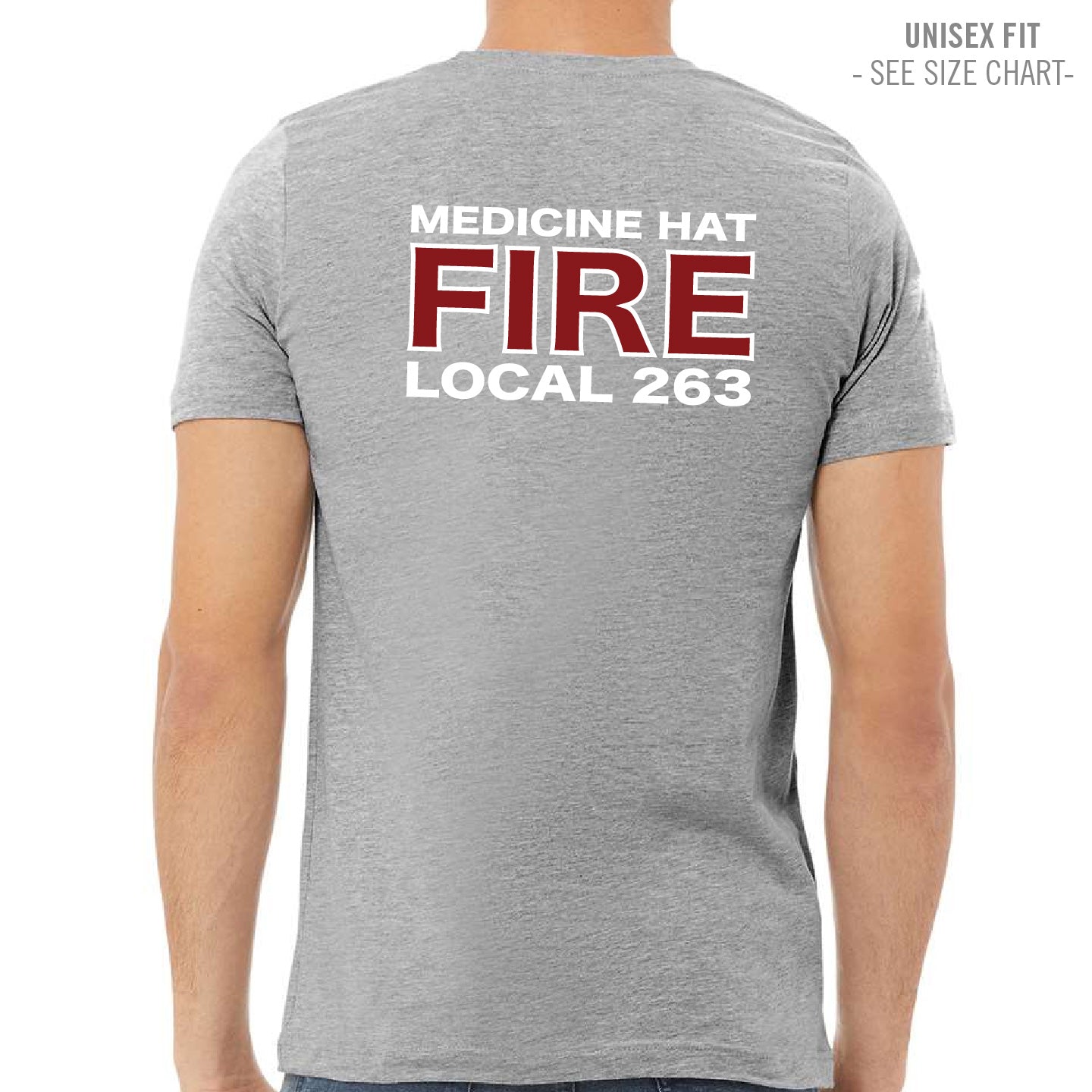 MH Fire Premium Unisex Ringspun T-Shirt (MHFT001/002-3001/CVC)