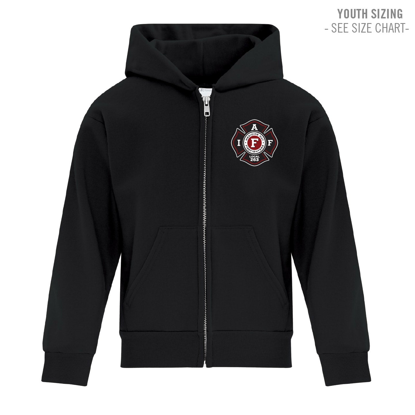 MH Fire YOUTH Zip Up Hoodie (MHFT001/003-Y2600)