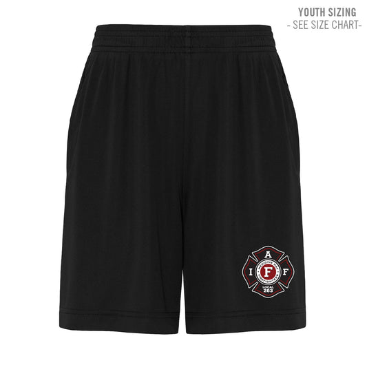 MH Fire YOUTH Pocketed Sport Shorts (MHFTT001-Y357P)