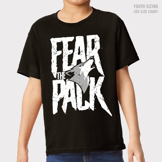 Griffith Woods Fear the Pack YOUTH T-Shirt (GW24004-64000B)