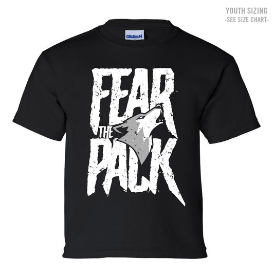 Griffith Woods Fear the Pack YOUTH T-Shirt (GW24004-64000B)