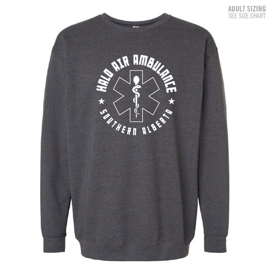 HALO Crest Logo ADULT Crewneck Sweatshirt (HALOT006-3340)