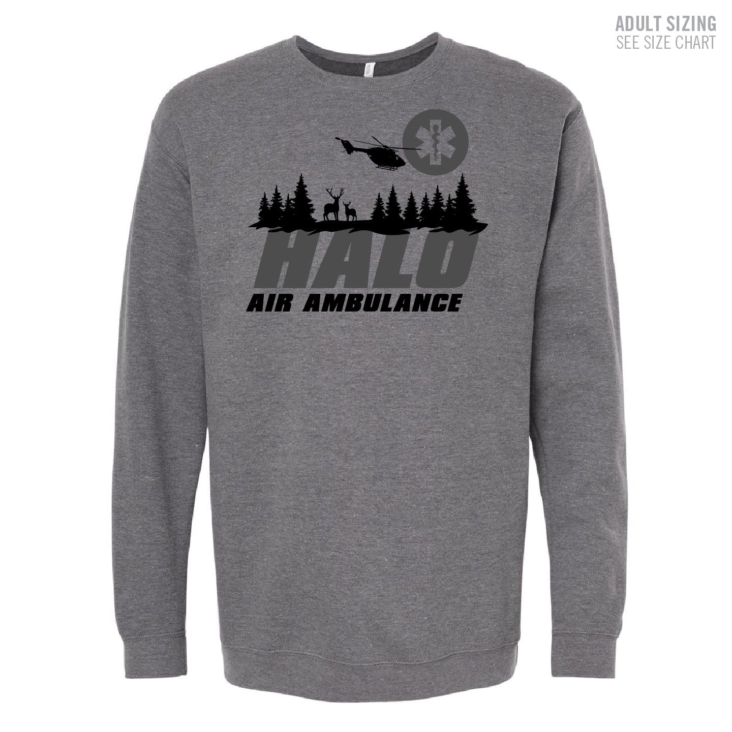 HALO Wilderness ADULT Crewneck Sweatshirt (HALOT005-3340)