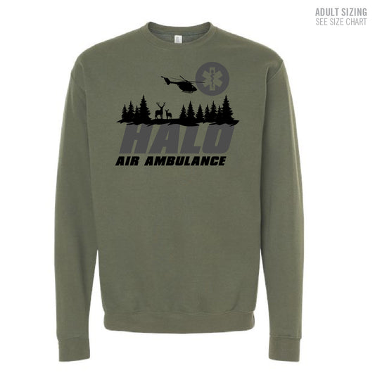 HALO Wilderness ADULT Crewneck Sweatshirt (HALOT005-3340)