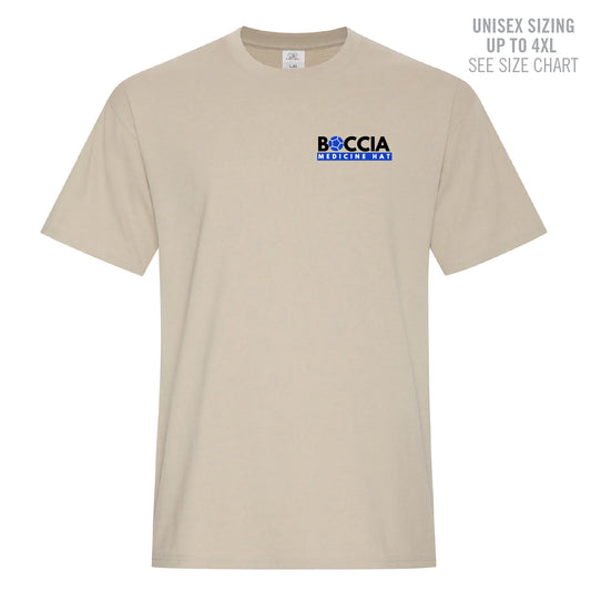 MHASR Boccia Unisex Earth Wash T-Shirt (MHASRT005/6-ATC6040)