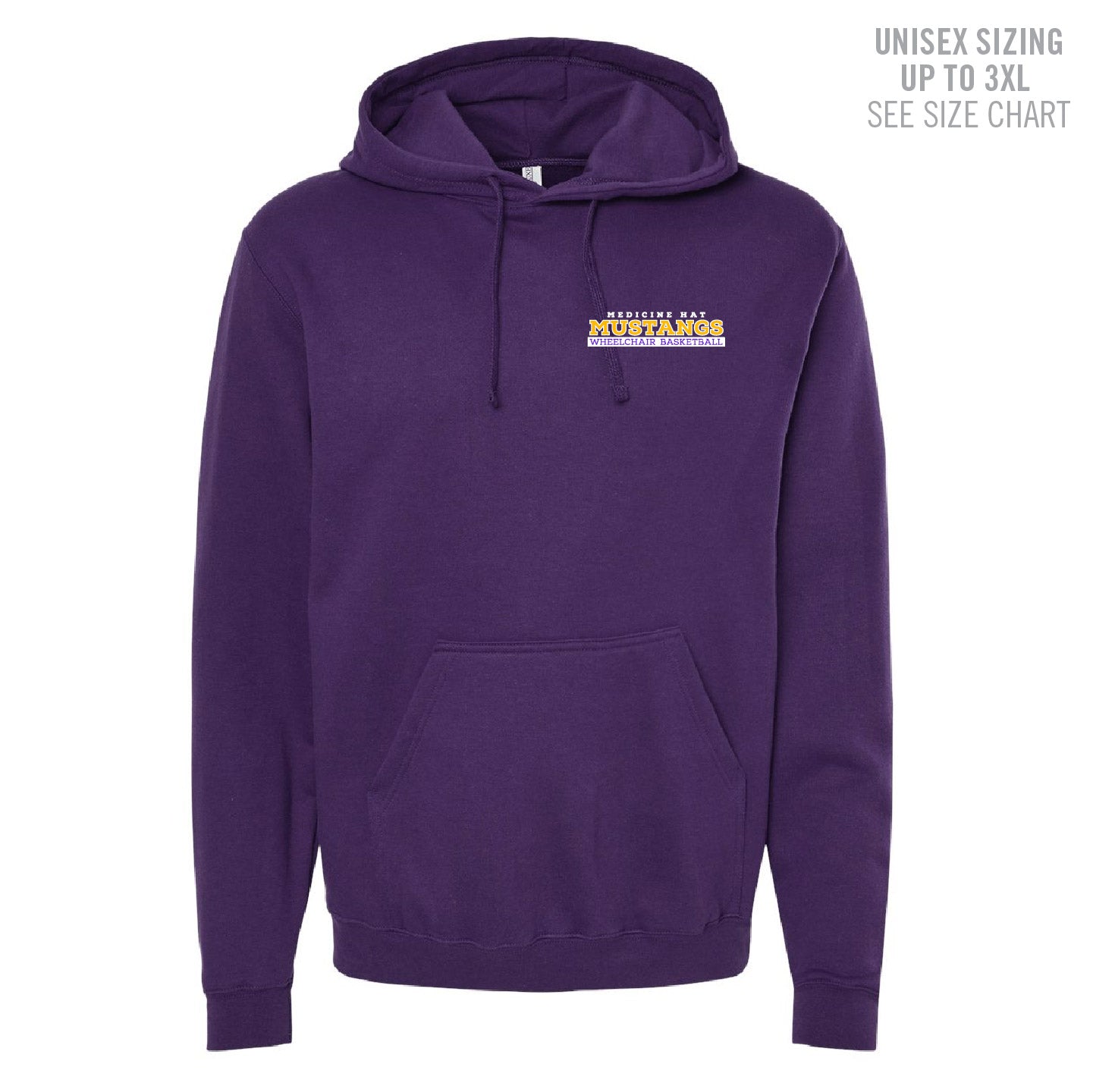 MHASR Mustangs Unisex Hoodie (MHASRT010/11-3320)