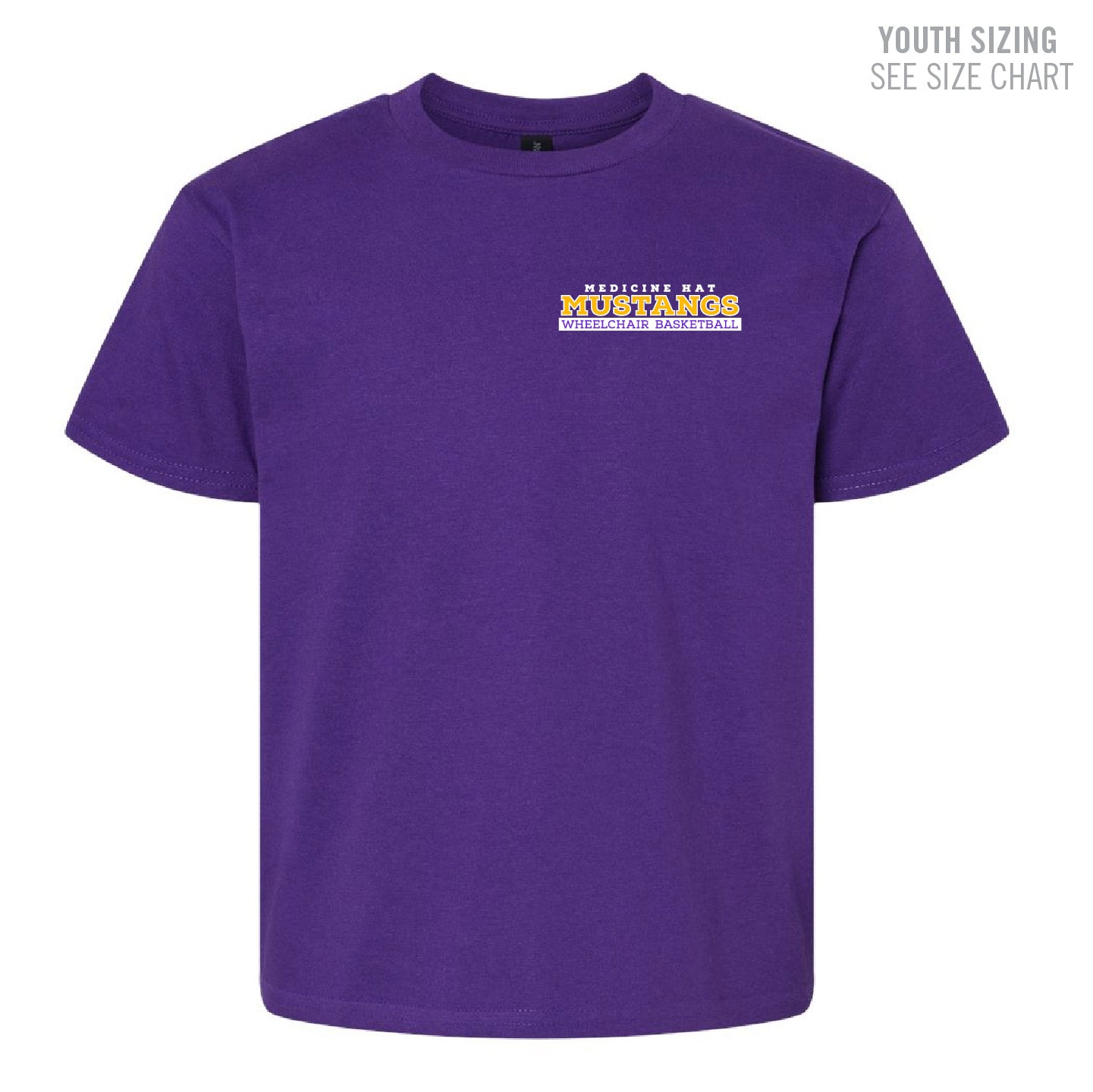 MHASR Mustangs YOUTH T-Shirt (MHASRT010/11-64000B)
