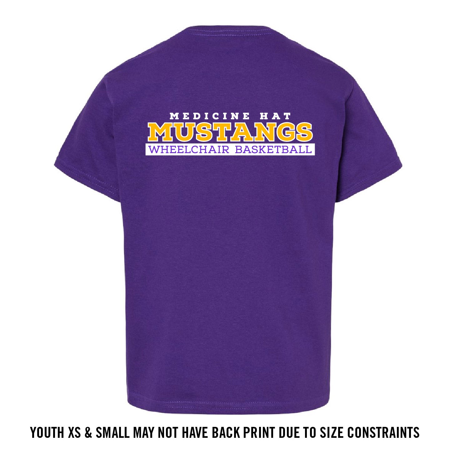 MHASR Mustangs YOUTH T-Shirt (MHASRT010/11-64000B)
