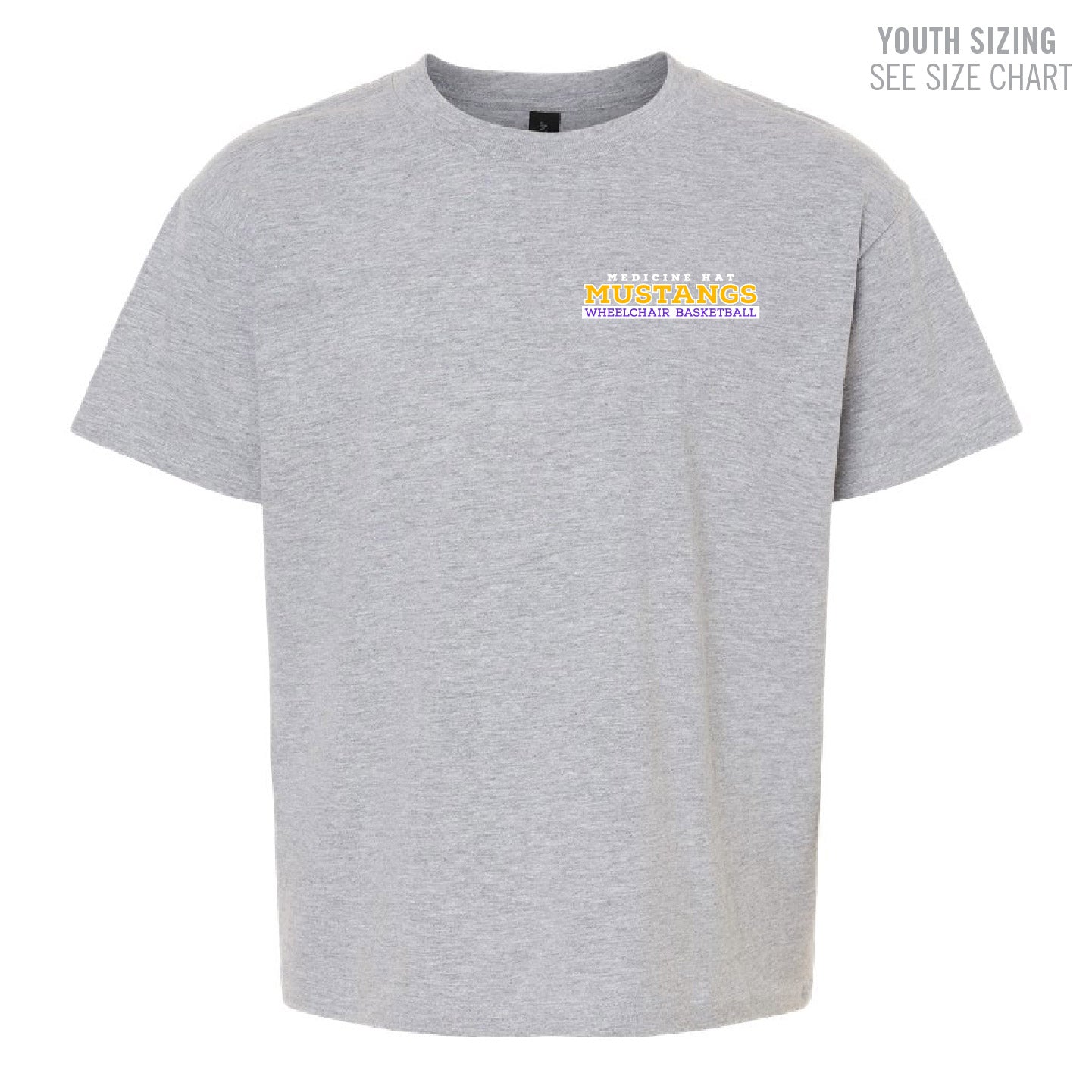 MHASR Mustangs YOUTH T-Shirt (MHASRT010/11-64000B)