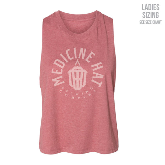 MH Brewing Co. Ladies Cropped Racerback Tank (MHBS001-6682)