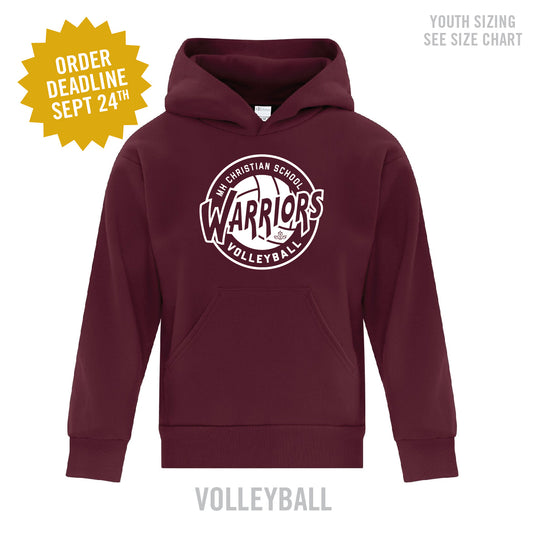 MHCS Volleyball YOUTH Pullover Hoodie (MHCST008-Y2500)