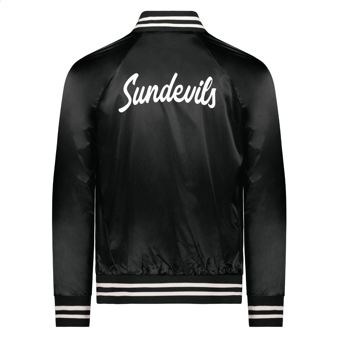 MH Lacrosse ADULT Satin Bomber Jacket (MHLXT003/006-3610) *SPECIAL ORDER