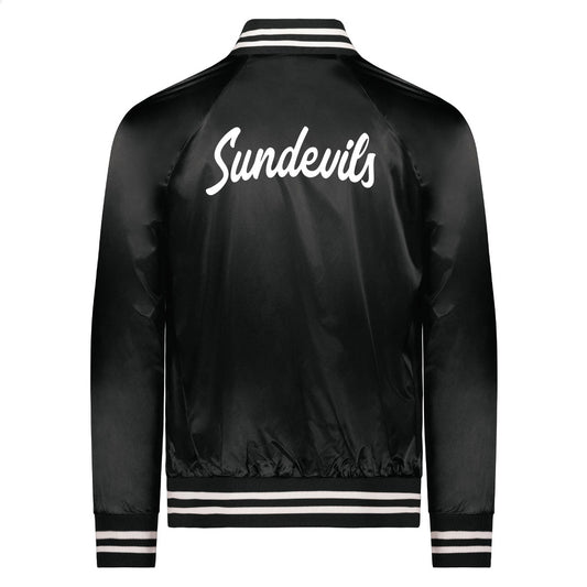 MH Lacrosse ADULT Satin Bomber Jacket (MHLXT003/006-3610) *SPECIAL ORDER