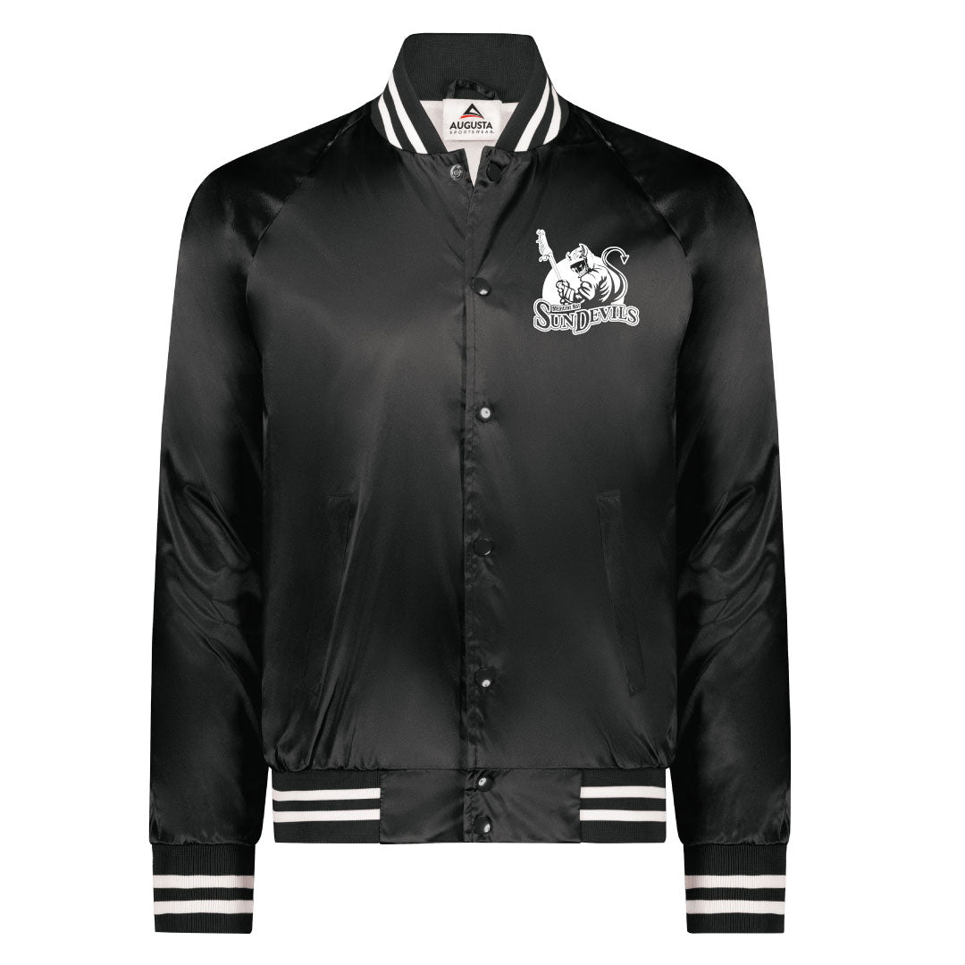 MH Lacrosse ADULT Satin Bomber Jacket (MHLXT003/006-3610) *SPECIAL ORDER