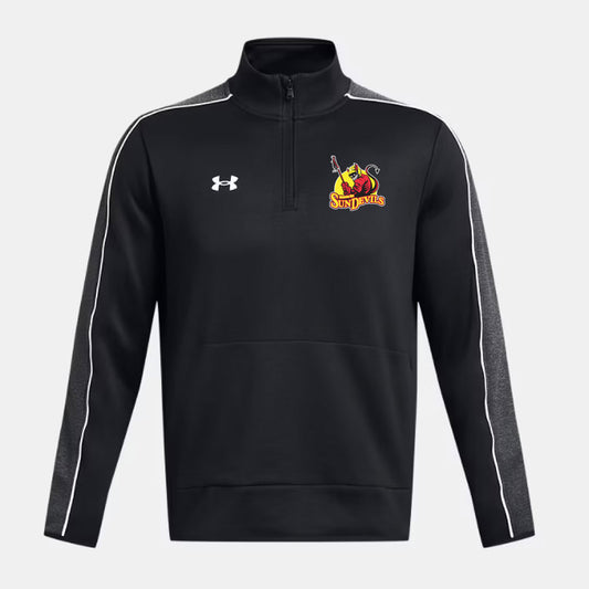 MH Lacrosse ADULT UA Command 1/4 Zip Warm Up (MHLXT002-1383260)