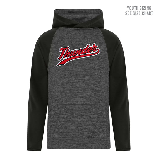 MH Thunder YOUTH Performance Hoodie w/ Embroidered Appliqué (THP003-Y2047)