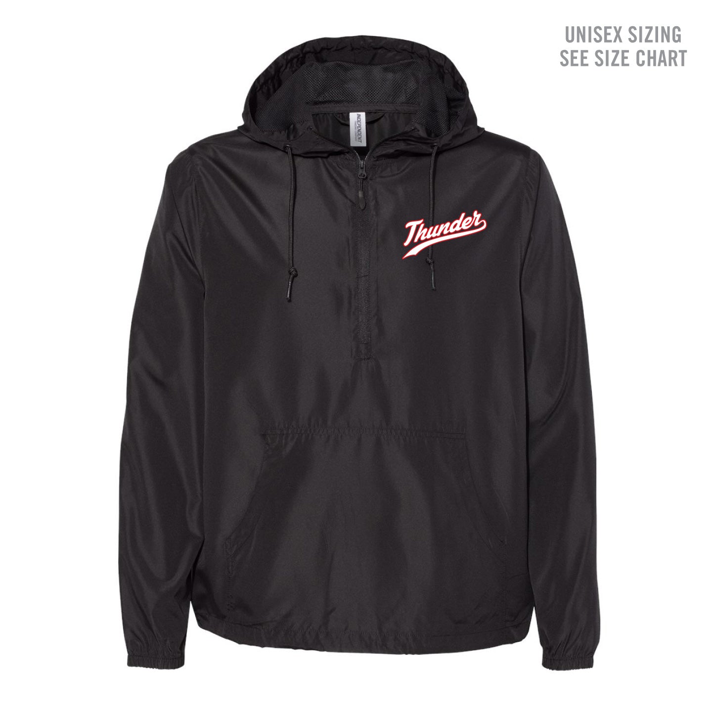 MH Thunder Unisex 1/4 Zip Windbreaker (THT015-EXP54LWP)