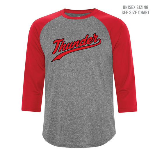 MH Thunder Unisex Performance Baseball Tee  (THT001-ATCS3526)