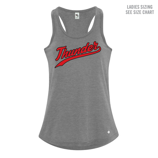 MH Thunder Ladies Racerback Triblend Tank (THT002-KOI8035L)