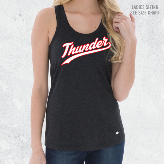 MH Thunder Ladies Racerback Triblend Tank (THT005-KOI8035L)