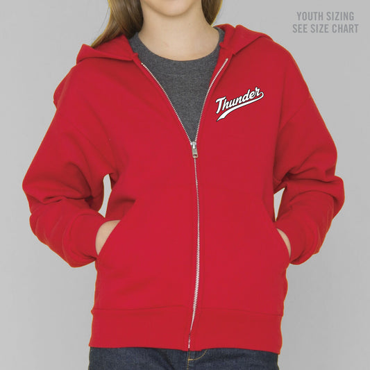 MH Thunder YOUTH Zip Up Hoodie (THT009-Y2600)