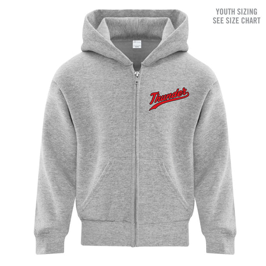 MH Thunder YOUTH Zip Up Hoodie (THT003-Y2600)