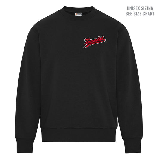 MH Thunder Unisex Heavyweight Patched Crewneck (THP002-WERK421)