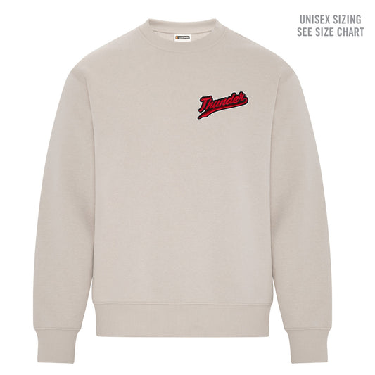MH Thunder Unisex Heavyweight Patched Crewneck (THP002-WERK421)