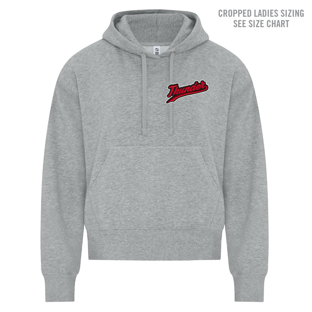 MH Thunder Cropped LADIES Hoodie with Patch (THP002-KOI2250L)