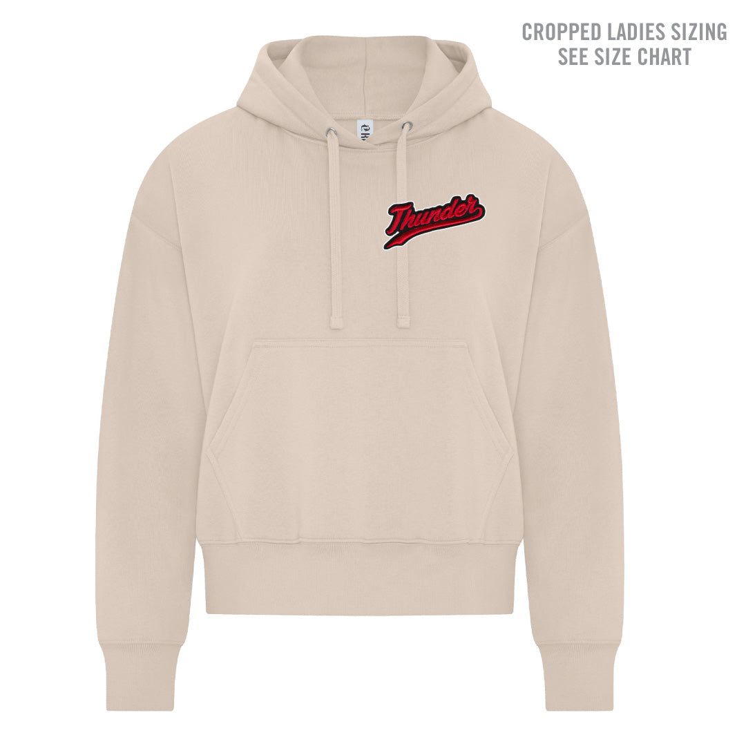 MH Thunder Cropped LADIES Hoodie with Patch (THP002-KOI2250L)