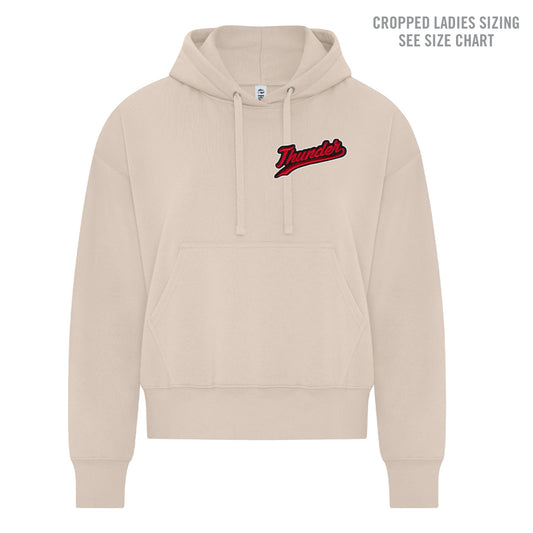 MH Thunder Cropped LADIES Hoodie with Patch (THP002-KOI2250L)