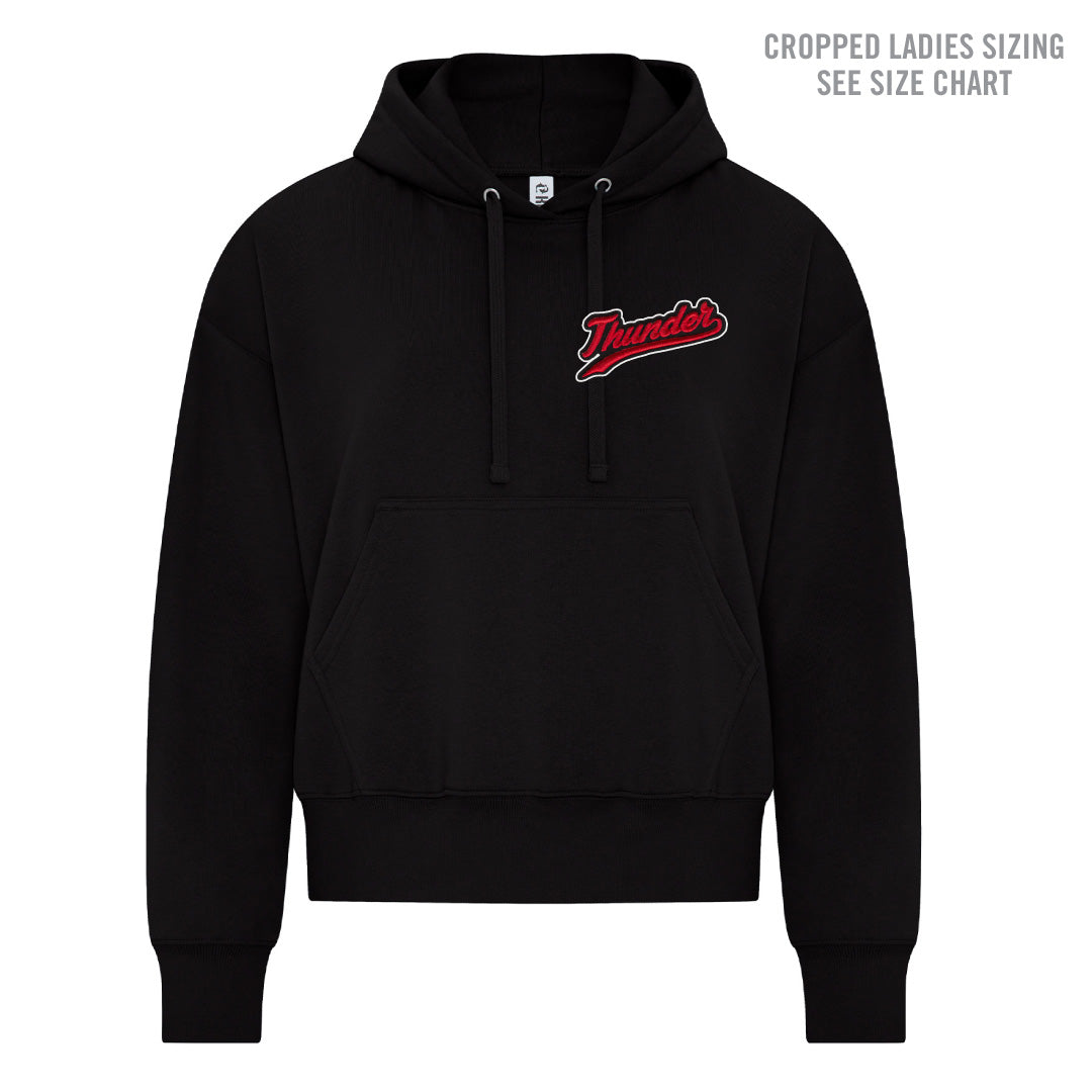 MH Thunder Cropped LADIES Hoodie with Patch (THP002-KOI2250L)