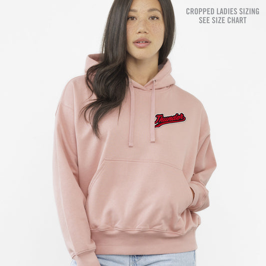 MH Thunder Cropped LADIES Hoodie with Patch (THP002-KOI2250L)