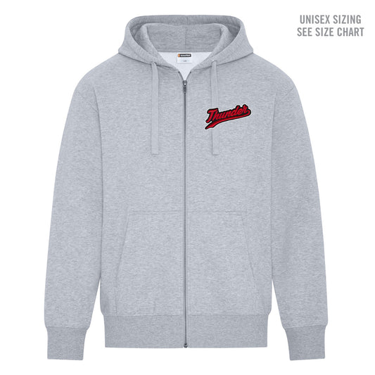 MH Thunder Unisex Heavyweight Patched Zip Hoodie (THP002-WERK422)