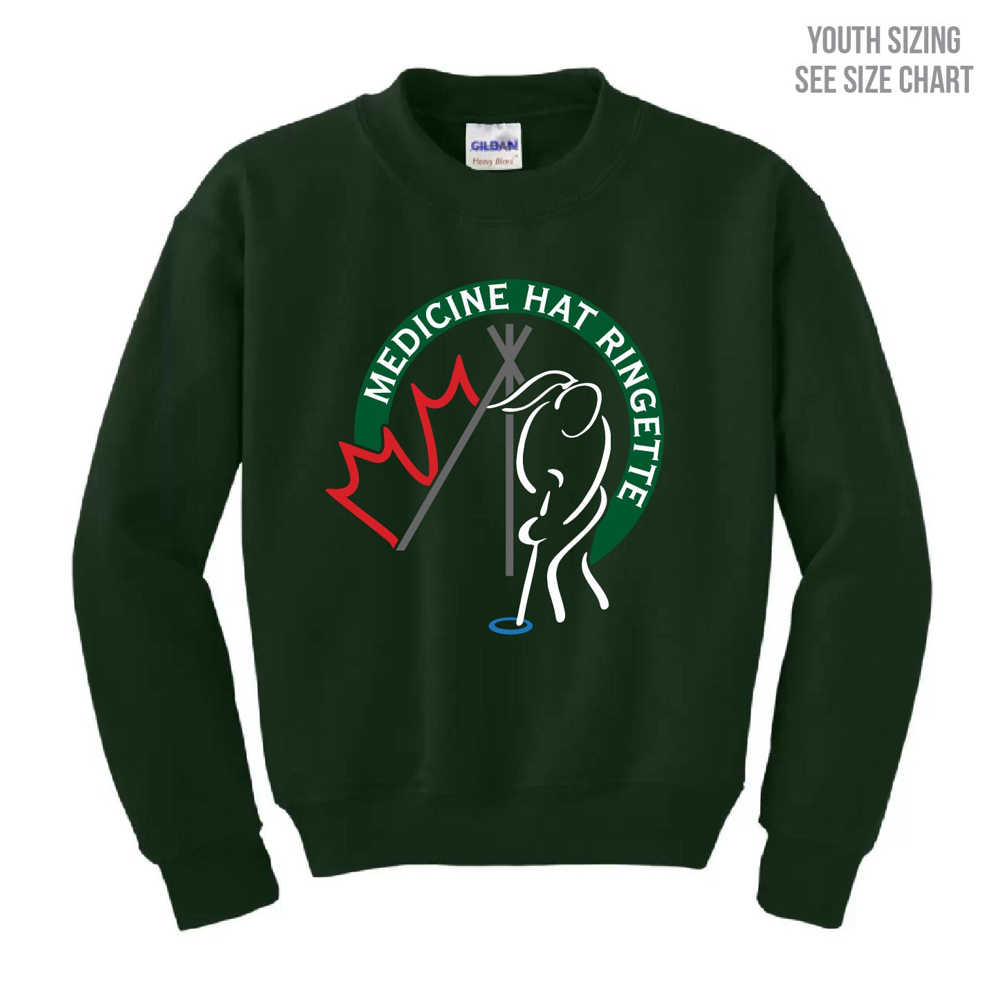 MHRA Logo YOUTH Crewneck Sweatshirt (MHRAT007-18000B)