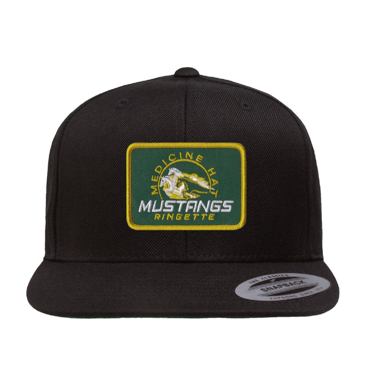 MHRA Mustangs Yupoong Flat Brim Hat (MHRAP001-6089M)