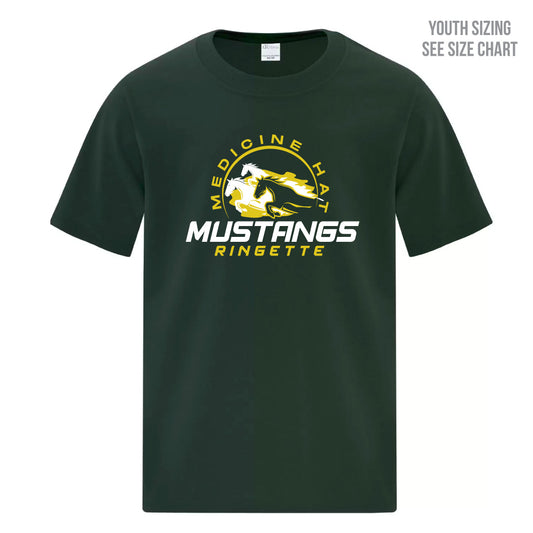 MHRA Mustangs YOUTH T-Shirt (MHRAT004-ATC1000Y)