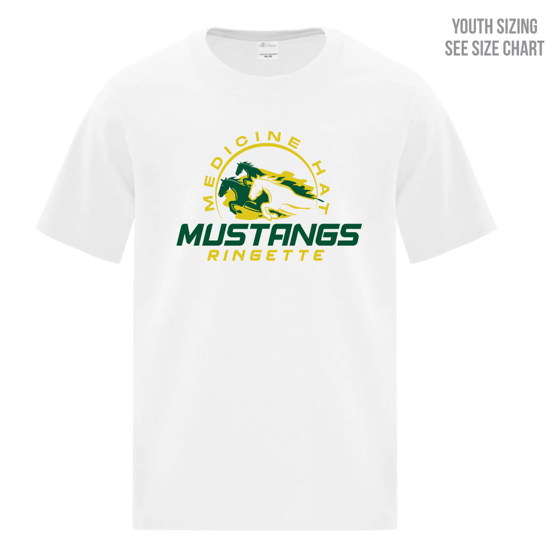 MHRA Mustangs YOUTH T-Shirt (MHRAT003-ATC1000Y)