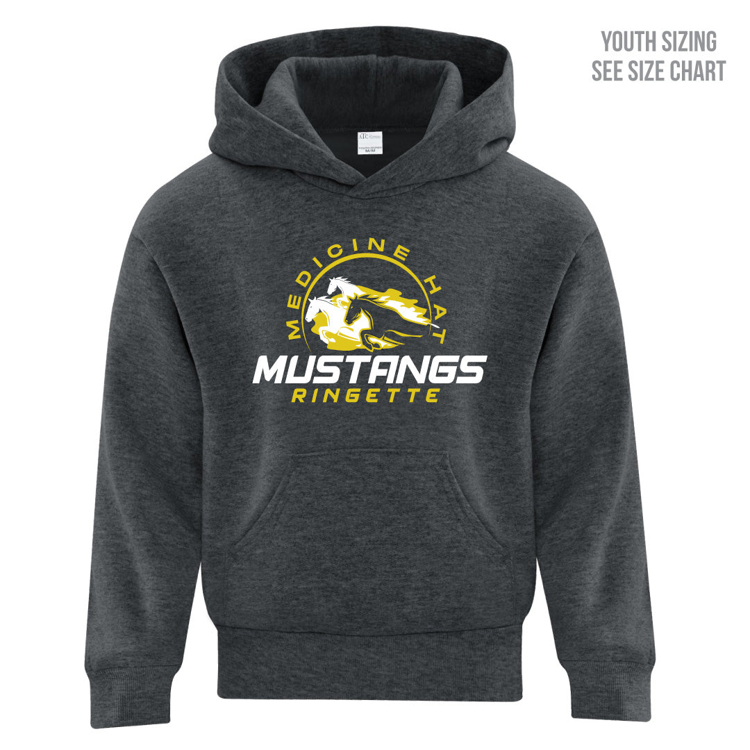 MHRA Mustangs YOUTH Pullover Hoodie (MHRAT004-Y2500)