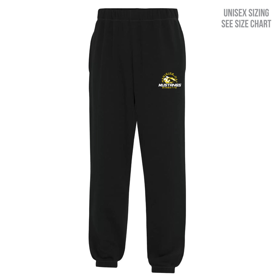 MHRA Mustangs Small Logo ADULT Sweatpants (MHRAT005-F2800)